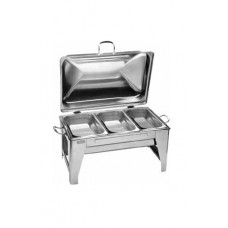 Rechaud Inox Retangular - 000724 Rechaud Inox Retangular - 000724